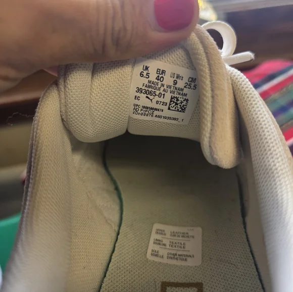 Puma Womens Beige Platform Sneakers - Picture 9 of 12